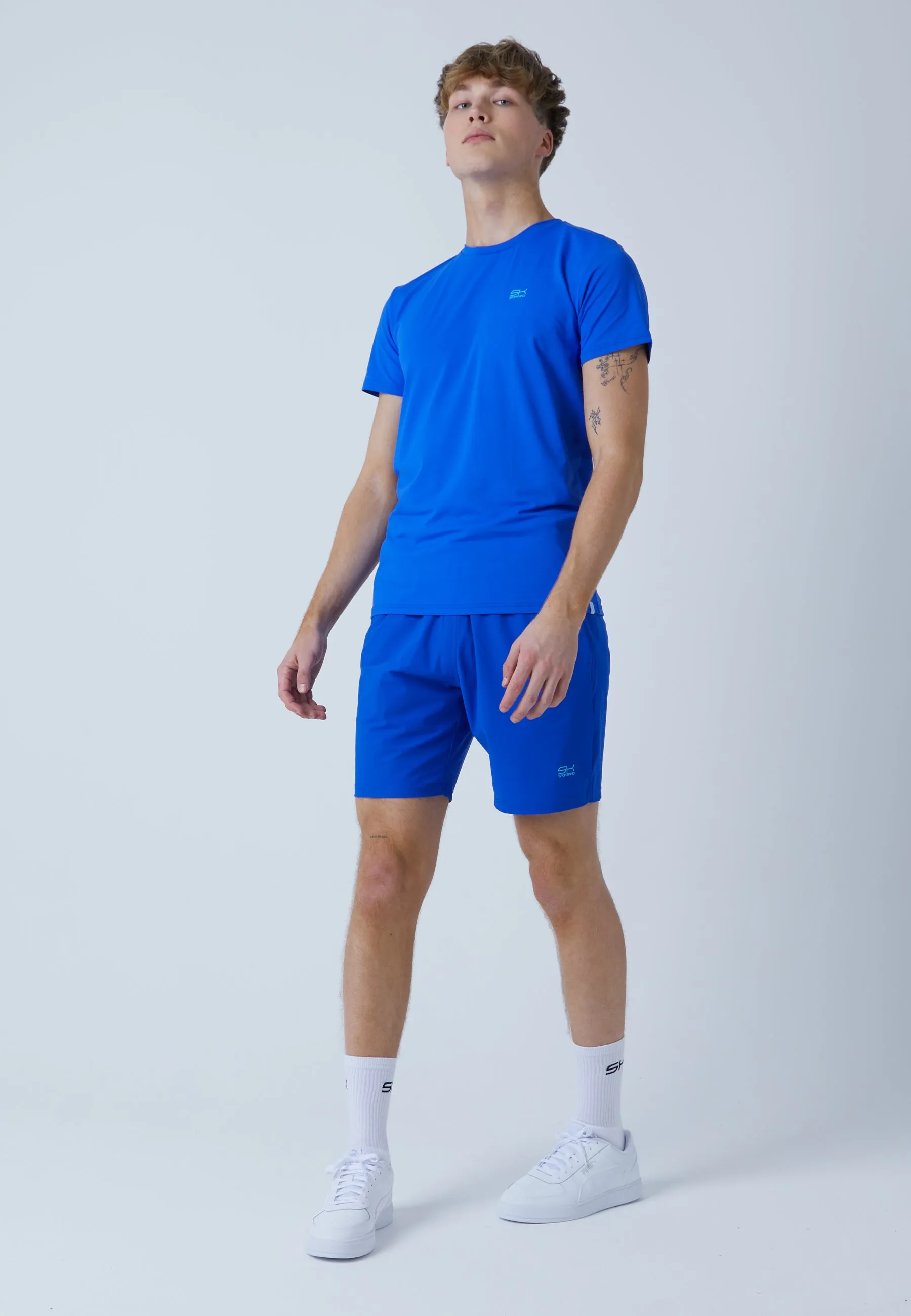 Tennis Shorts regular, cobalt blue