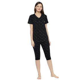 Vimal Jonney Black Women's Night Suit